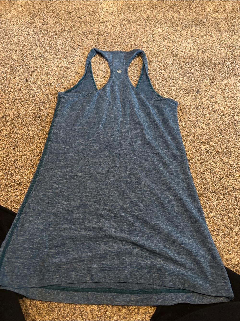 lululemon athletica Women's Blue Racerback Tank Top
